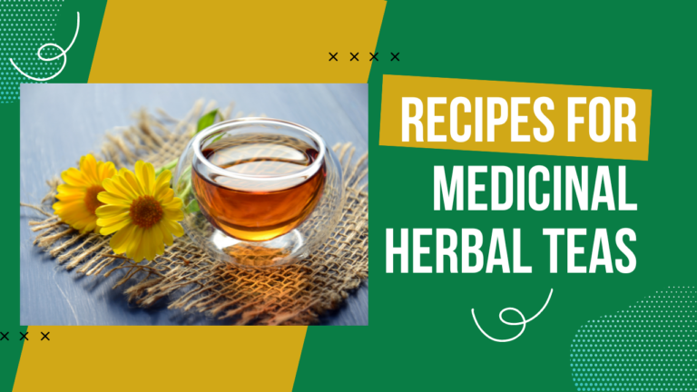 Recipes for Medicinal Herbal Teas